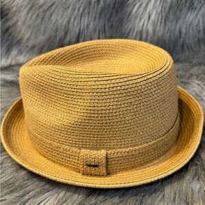 PRICE FIRM Bailey Of Hollywood Tan Fedora Hat-Unisex